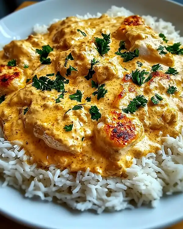 Creamy Smothered Chicken and Rice 2 Rice And Protein Recipes