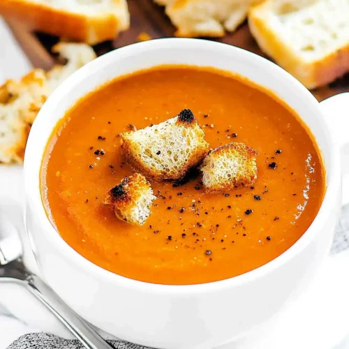 Roasted Tomato Basil Soup 5 Roasted Tomato Basil Soup
