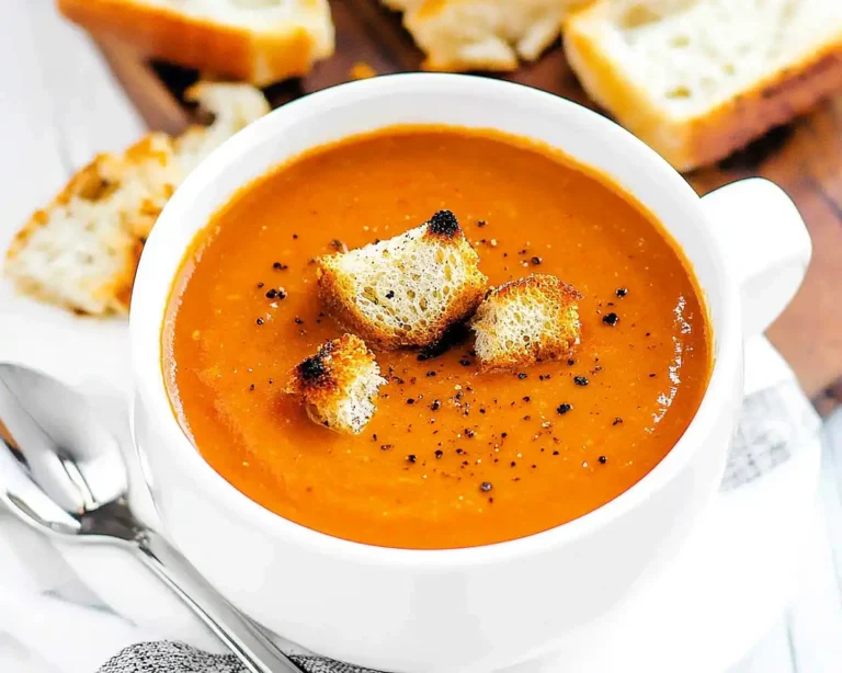 Roasted Tomato Basil Soup
