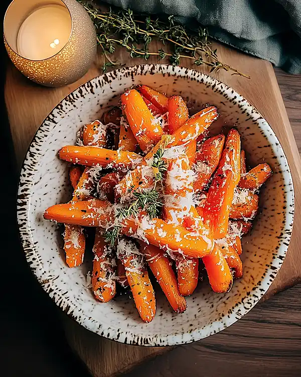 Roasted Garlic and Parmesan Carrots 4 Side Vegetable Dishes For Christmas
