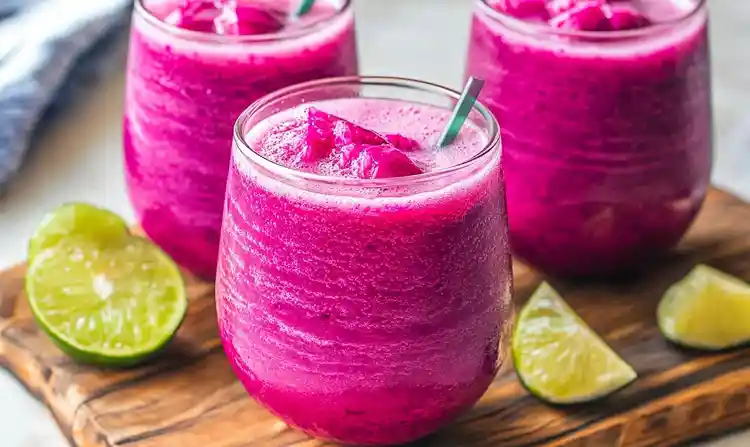 Dragon Fruit Juice Recipe 4 Preparing Dragon Fruit Cocktail