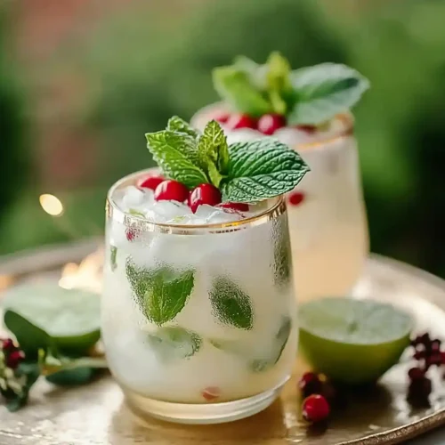 White Christmas Mojitos 2 White Christmas Mojitos