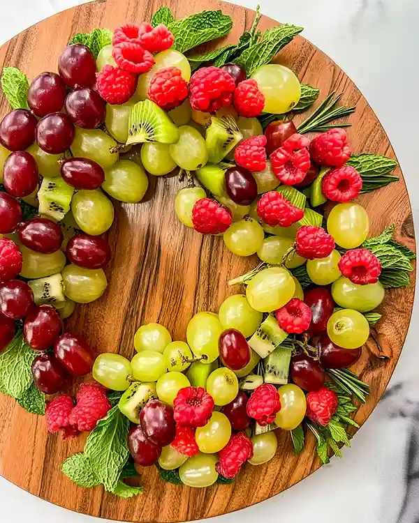 Wreath Fruit Tray