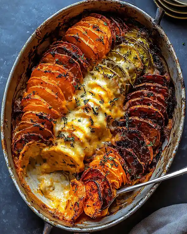 Cheesy Root Vegetable Gratin 5 Vegetable Side Dishes