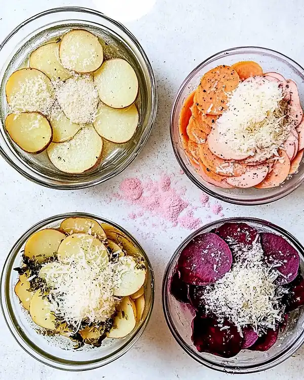 Cheesy Root Vegetable Gratin 4 Thanksgiving Food Sides
