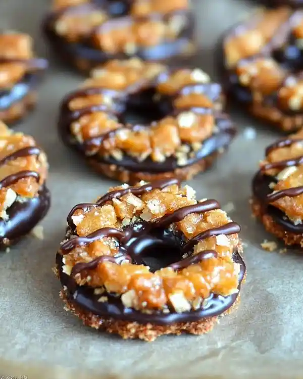 Homemade Samoas Cookies Recipe 4 girl scout samoas copycat