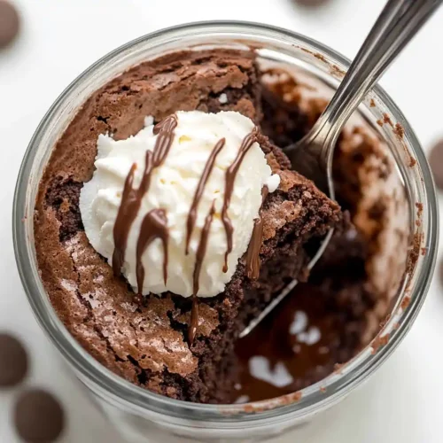 1 Minute Microwave Brownie