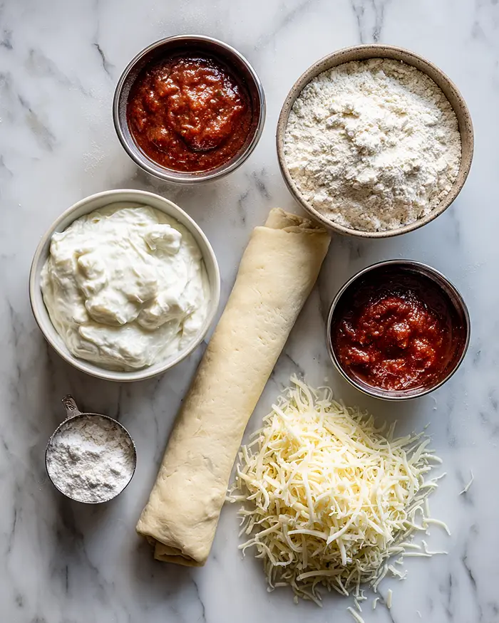 Air Fryer Pizza Rolls 4 Air Fryer Pizza Rolls Ingredients