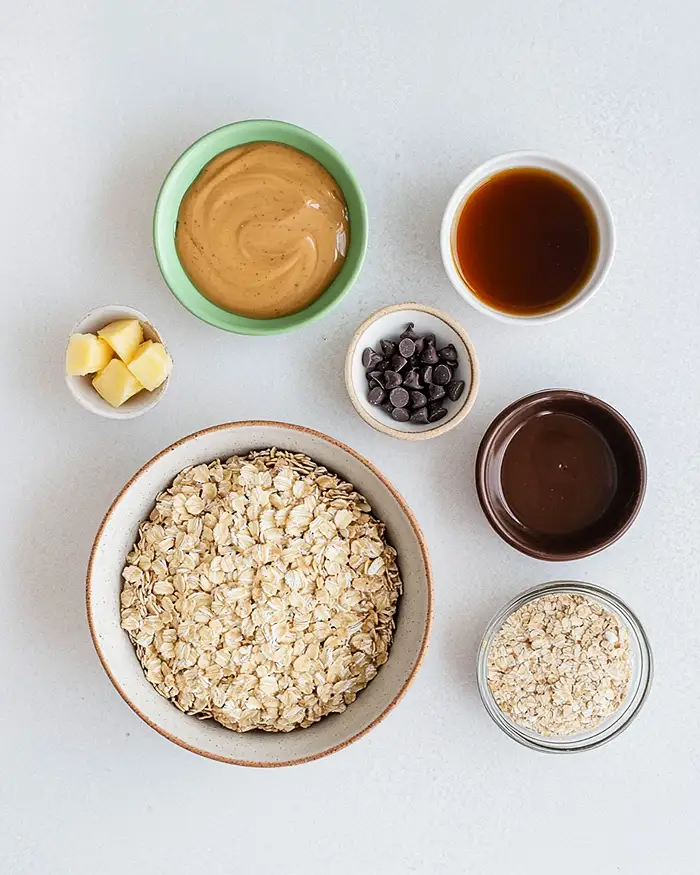Banana Oatmeal Bars Ingredients