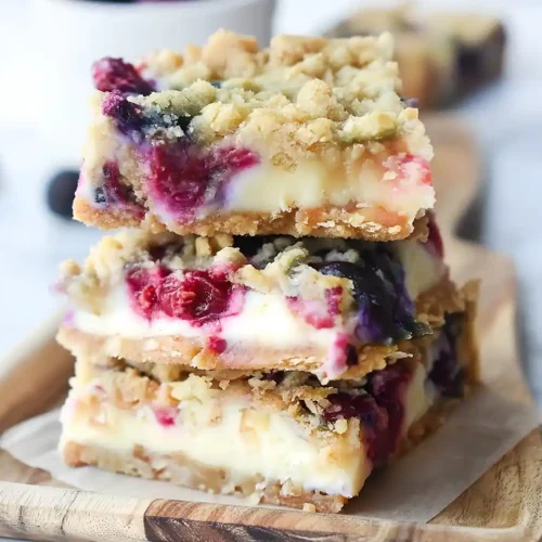 Blueberry Cream Cheese Bars
