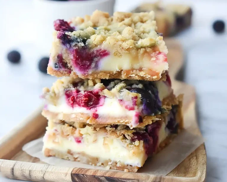 Blueberry Cream Cheese Bars