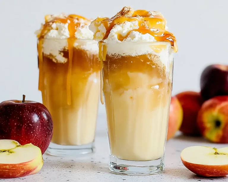 Caramel Apple Cider Float Recipe