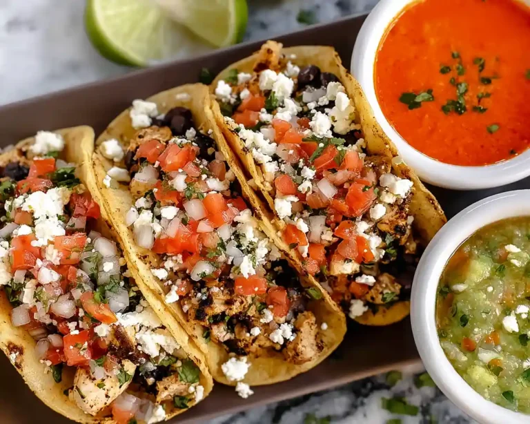 Chicken Street Tacos Recipe