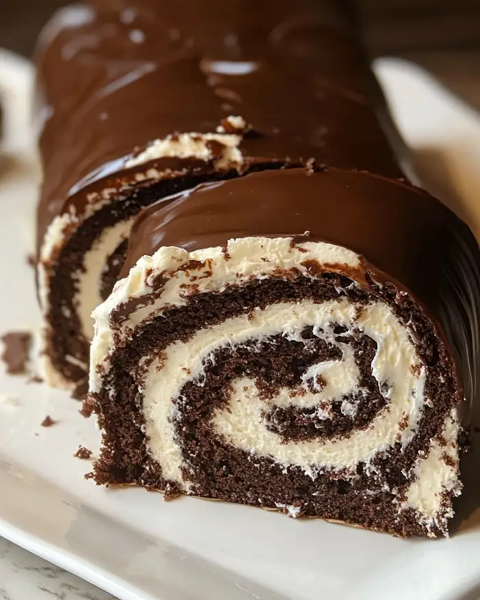 The Most Decadent Chocolate Cake Roll Recipe 2 Chocolate Cake Roll