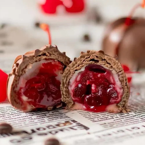 Chocolate dipped cherries