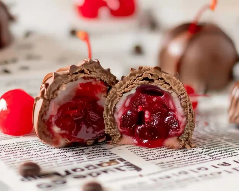 Chocolate dipped cherries