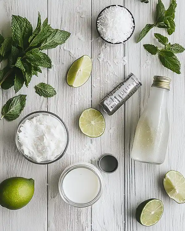 Easy Coconut Spritz 3 Coconut Lime Cocktail