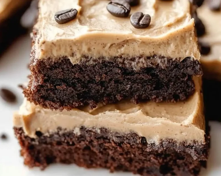 Coffee Frosted Brownies Recipe