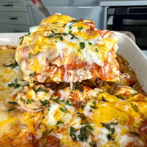 Creamy Sausage Tortellini Bake 3 Creamy Sausage Tortellini Bake