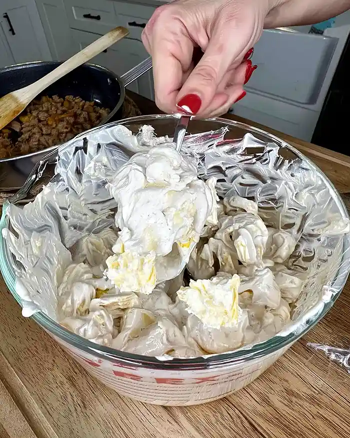 Creamy Sausage Tortellini Bake 6 Creamy Sausage Tortellini Bake How to