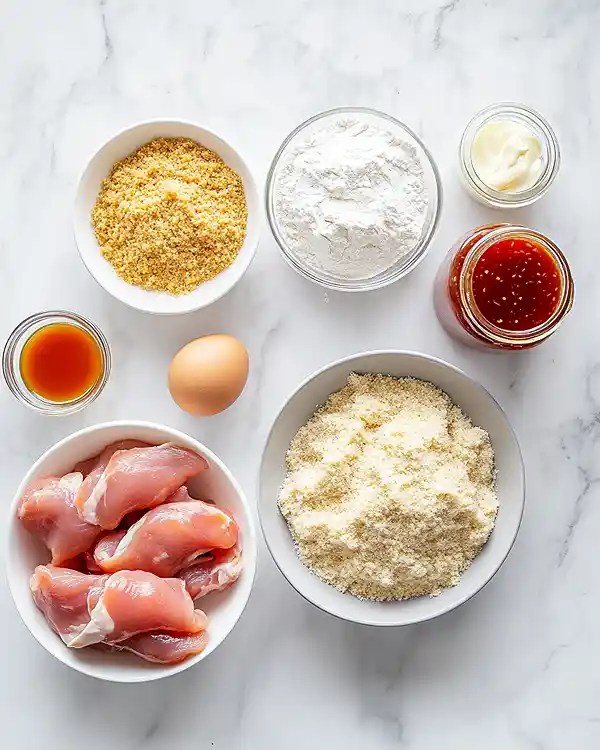 Crispy Bang Bang Chicken Recipe 3 Crispy Bang Bang Chicken Ingredients