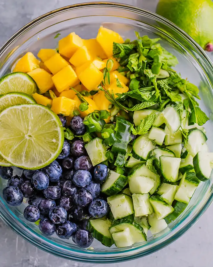 Mango Cucumber Salad 4 Cucumber Mango Avocado Salad