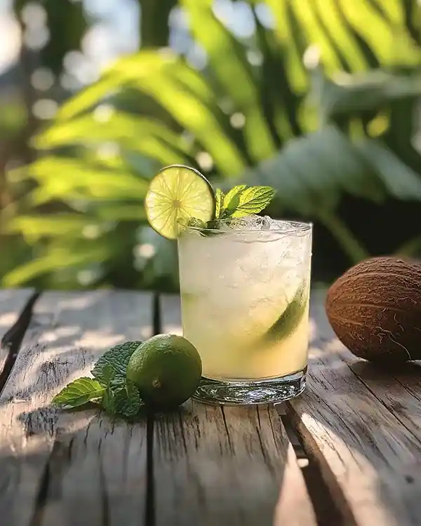 Easy Coconut Spritz 4 Drinks With Coconut Cream