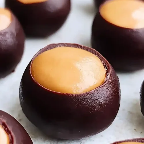 Easy 4-Ingredient Buckeye Peanut Butter Balls 2 Easy 4-Ingredient Buckeye Peanut Butter Balls