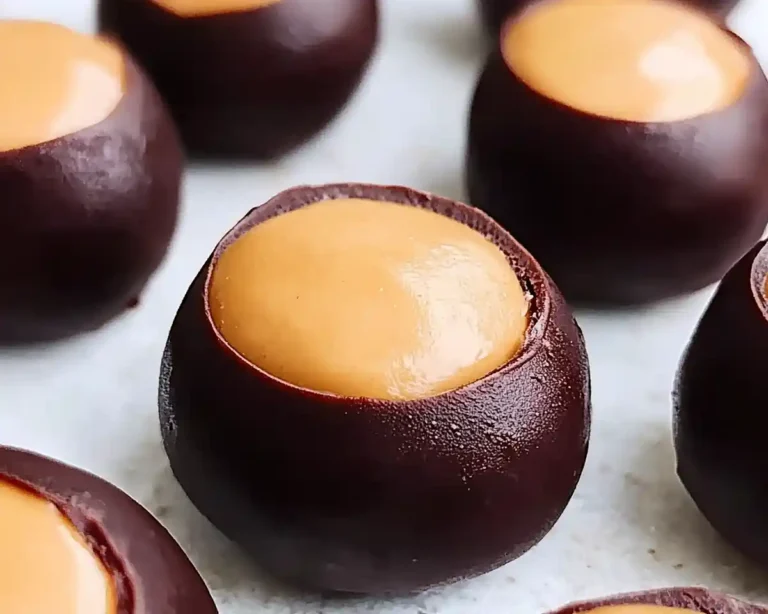 Easy 4-Ingredient Buckeye Peanut Butter Balls