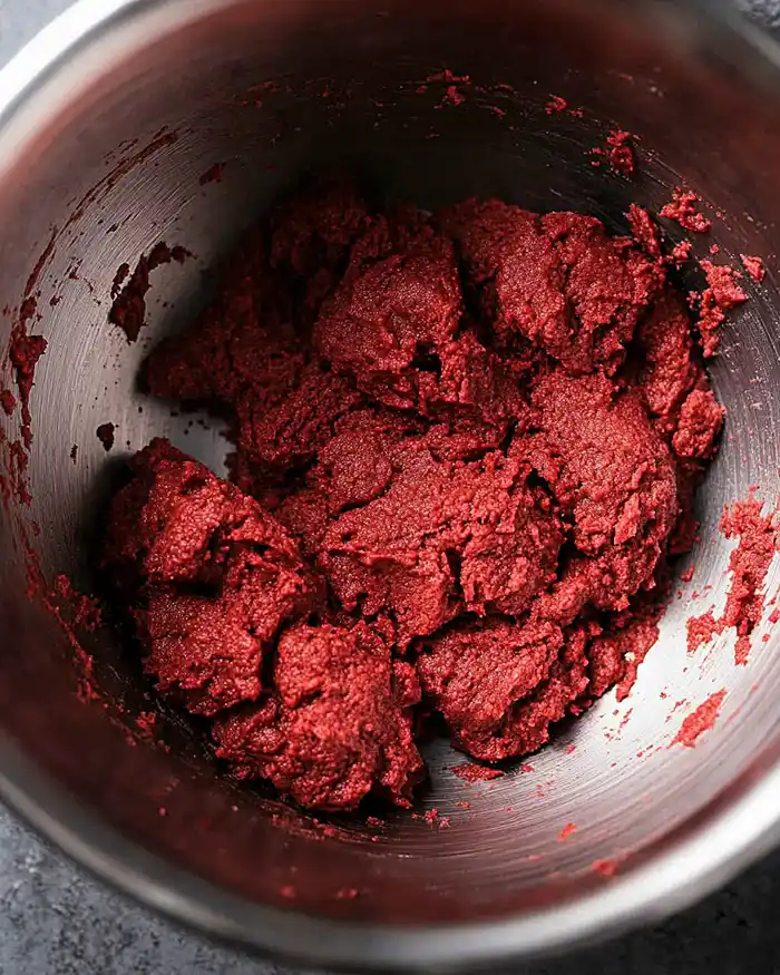 Easy Red Velvet Blossom Cookies 5 Easy Red Velvet Blossom Cookies Instructions
