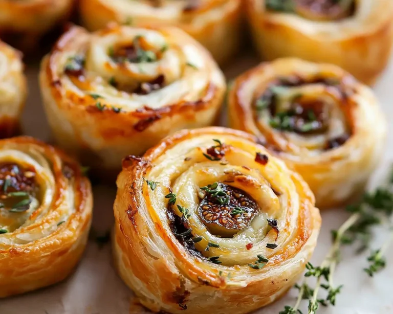 Fig and Goat Cheese Pinwheels