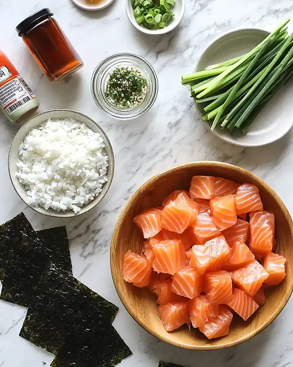 Oven-Baked Salmon Sushi Bites Recipe 3 Oven-Baked Salmon Sushi Bites