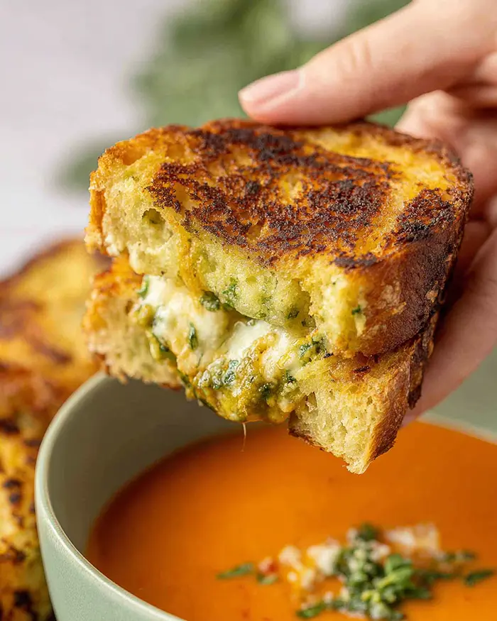 Pesto Grilled Cheese 7 Foods With Pesto