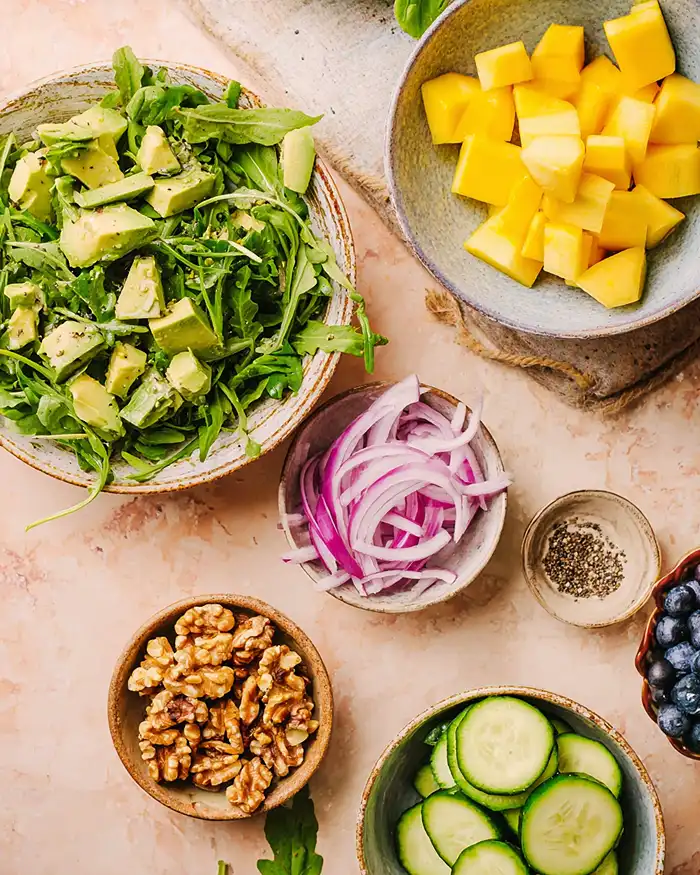 Mango Cucumber Salad 2 Fresh Salad Ideas Healthy