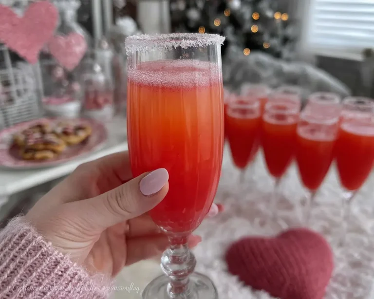 Galentine Raspberry Mocktails