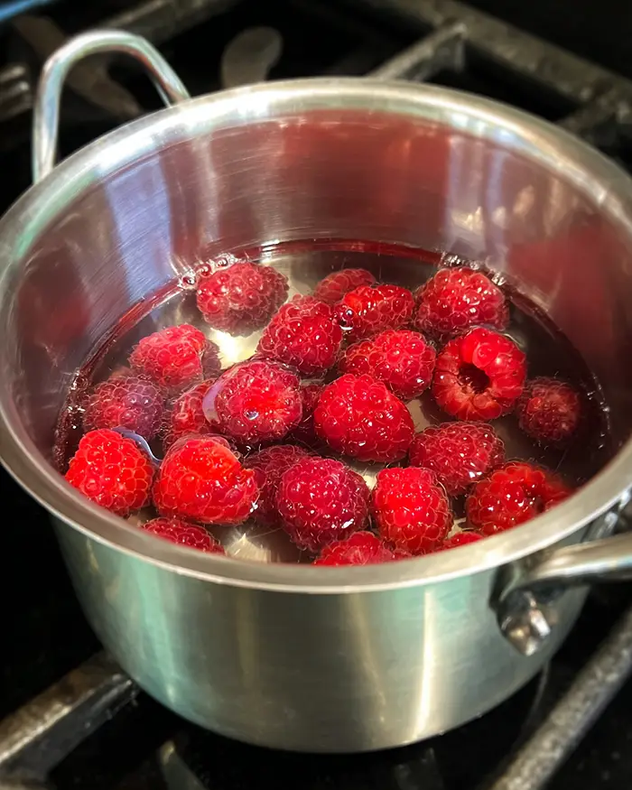 Galentine Raspberry Mocktails How to