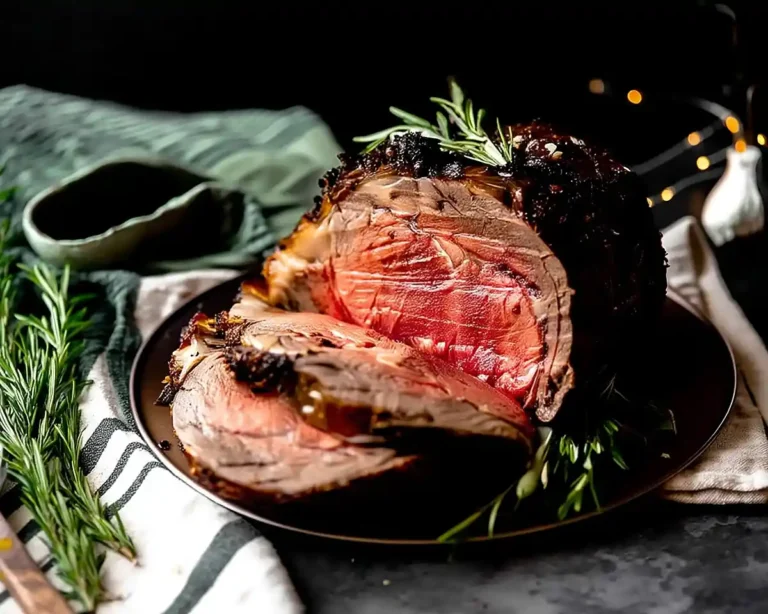 Garlic Herb Prime Rib
