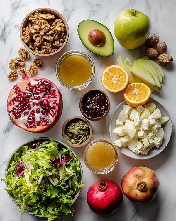 Christmas Salad with Honey Mustard Dressing 3 Half Baked Harvest Winter Salad