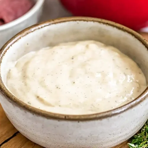 Homemade Horseradish Sauce for Prime Rib and Roast Beef Sandwich