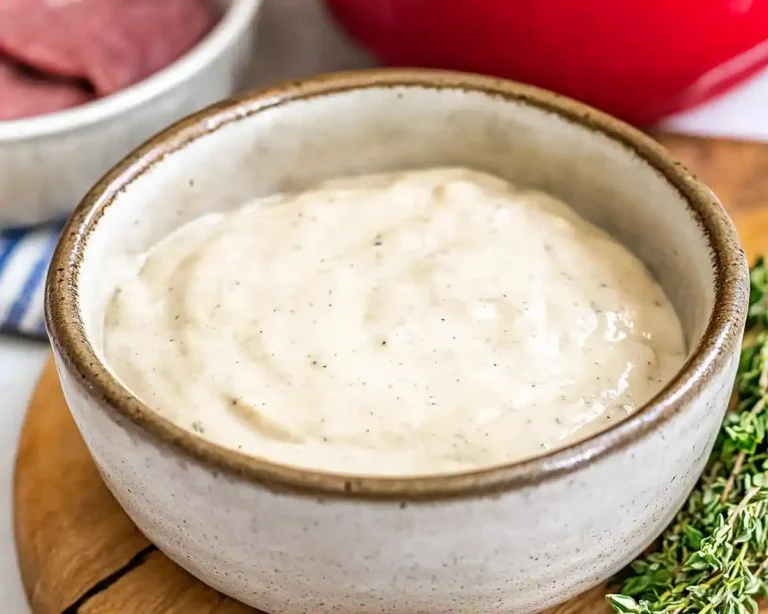 Homemade Horseradish Sauce for Prime Rib and Roast Beef Sandwich