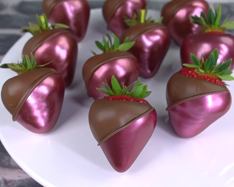 How To Make Rose Gold Strawberries