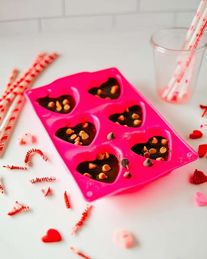 Dipped Heart Brownies 6 How to Dipped Heart Brownies