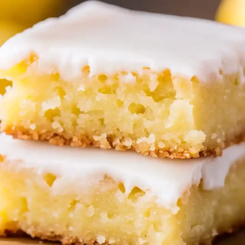 Lemon Brownies Recipe
