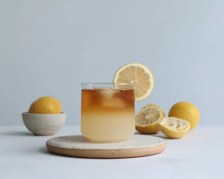 Lemon Vanilla Iced Tea