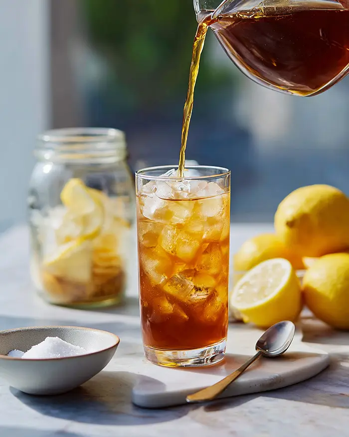 Lemon Vanilla Iced Tea 3 Lemon Vanilla Iced Tea Recipe Easy