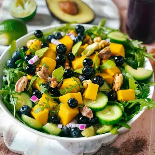 Mango Cucumber Salad 5 Mango Cucumber Salad