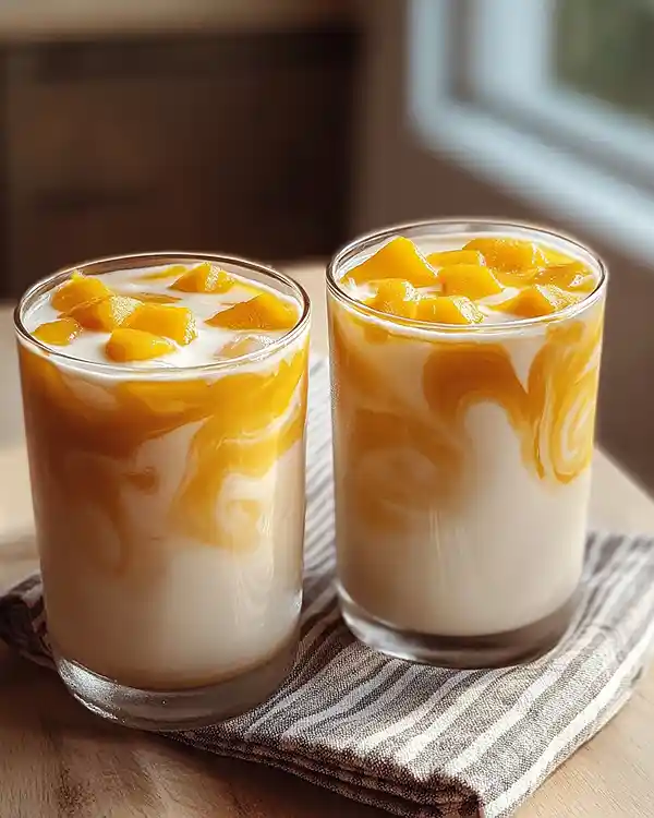 Korean Fresh Mango Milk Drink 4 Milk Juice Recipes