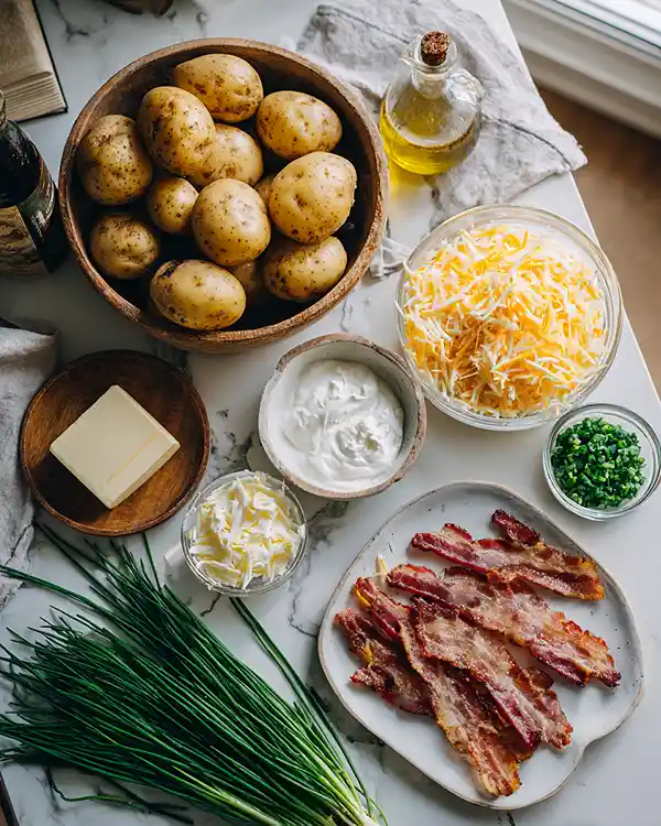 Mini Baked Potatoes Ingredients