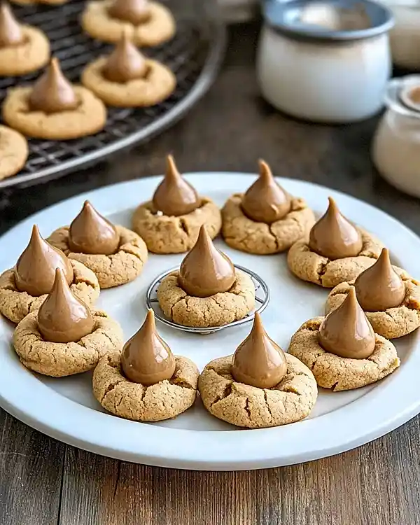 Easy Peanut Butter Blossoms 5 Peanut Butter Blossom Cookies Betty Crocker
