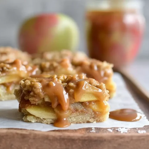 Salted Caramel Apple Bars 3 Salted Caramel Apple Bars